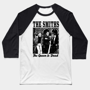 the queen is dead black style Baseball T-Shirt